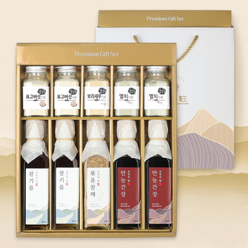 [천연의향]프리미엄 10P(참2/간2/깨/표2/멸2/새)