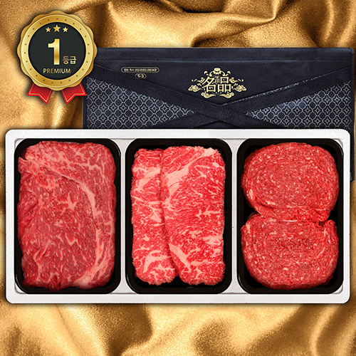 1등급횡성한우 3P 1.2kg(등/채/불400)