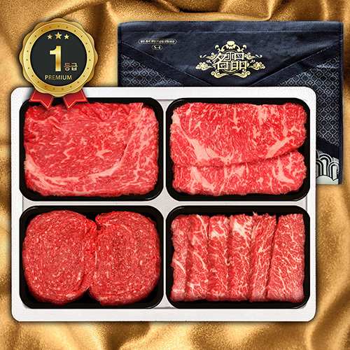 1등급횡성한우 4P 1.6kg(등/특/채/불400)