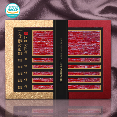 [블랙라벨]수제 쇠고기육포 9호 720g(채반60g 12p)
