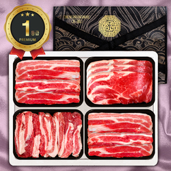 [한돈가]1등급 한돈구이 4P 6호 2kg(삼/삼/목/가500)